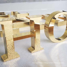 Wholesale 304 Stainless Steel 3D Alphabet Letters Sign Shop Store Advertising name